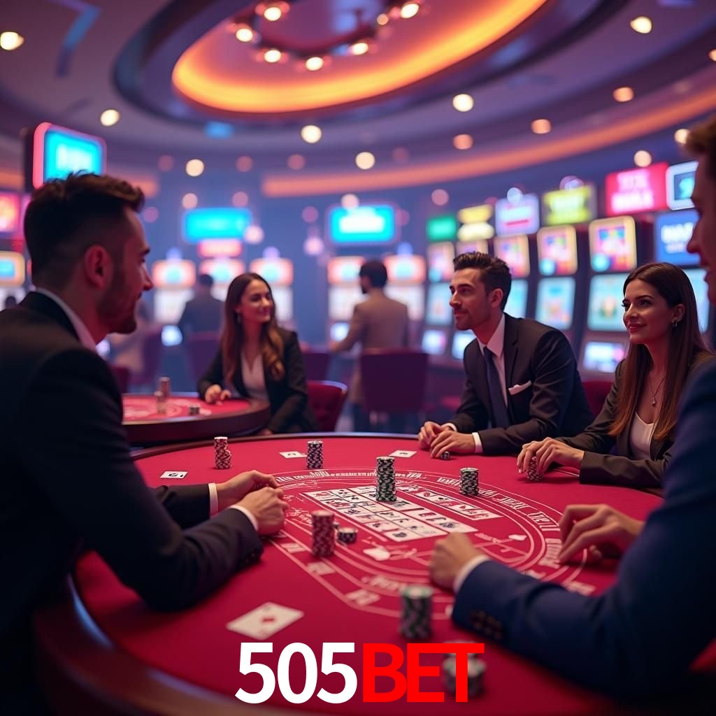 A Experiência Imersiva dos Cassinos Ao Vivo no 505BET